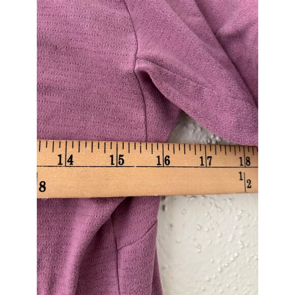 Lululemon Athletica Mauve Performance T-Shirt "Better Each Day" Text Lightweight - Picture 7 of 9